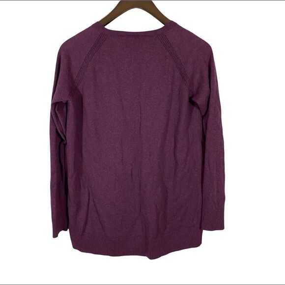 GAP Burgundy Long Sleeve Sweater XS - Picture 3 of 3